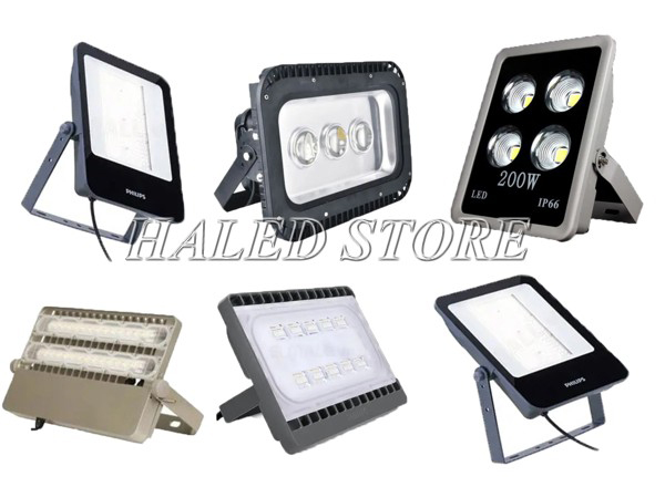 Philips có đa dạng kiểu dáng, mẫu mã đèm pha LED sân bóng chuyền