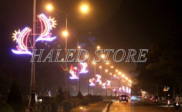 Đèn LED trang trí cột đèn đường công cộng