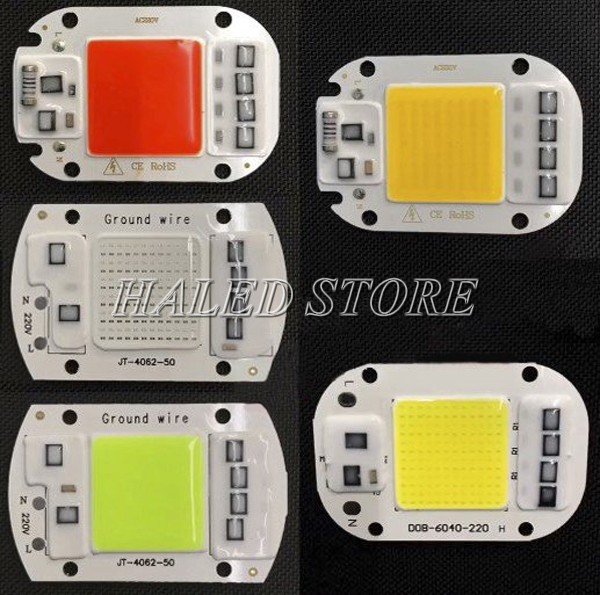 Chip LED 220V COB có nhiều loại
