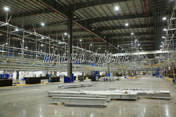 Ứng dụng đèn LED nhà xưởng RDDA D HB02L 430-150