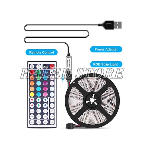 Đèn LED dây sử dụng chip LED 5V