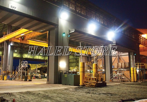 Ứng dụng chiếu sáng của đèn pha LED HLDAFL6-100