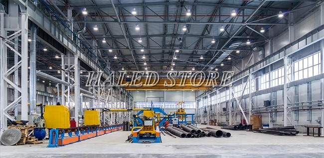 Ứng dụng của đèn LED nhà xưởng HLDAB2-100