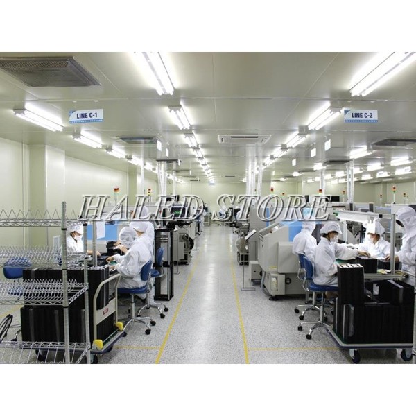 Ứng dụng chiếu sáng của đèn LED phòng sạch HLDALCR1.1-18