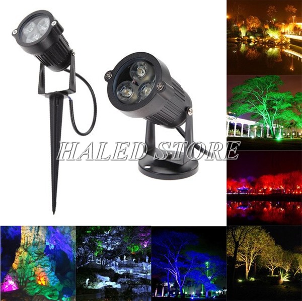 Ứng dụng của đèn LED chiếu cây HLDAOG1-3 RGB