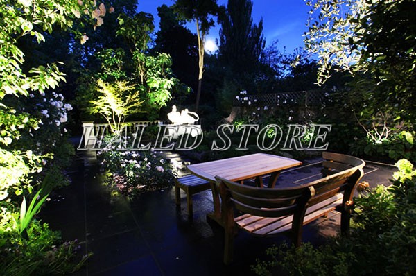 Ứng dụng chiếu sáng của đèn LED chiếu cây HLDAOG1-48