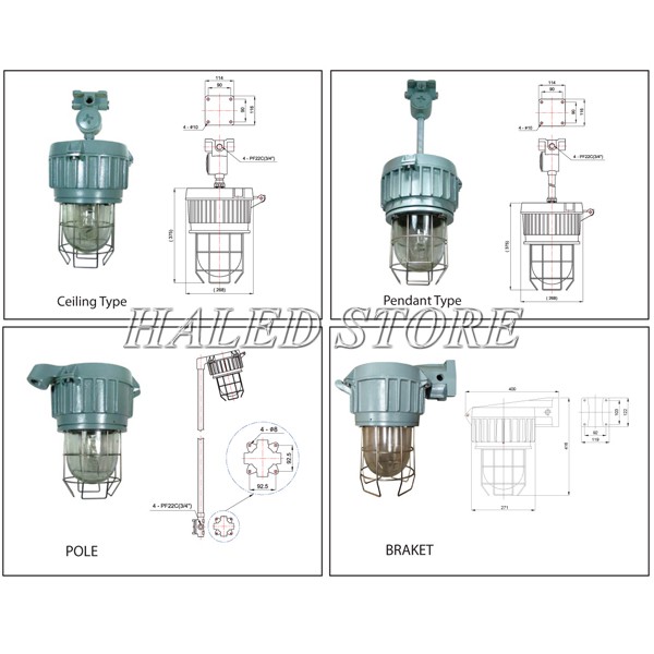 Đèn Sodium chống cháy nổ