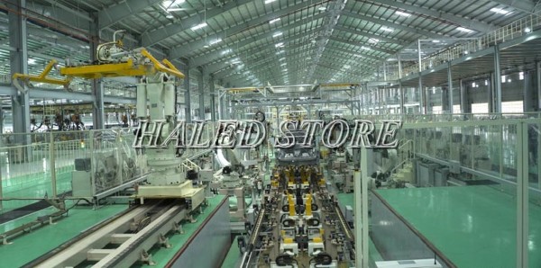 Đèn LED nhà xưởng PLDA BY570P 200/PSU-144 ứng dụng trong chiếu sáng nhà máy