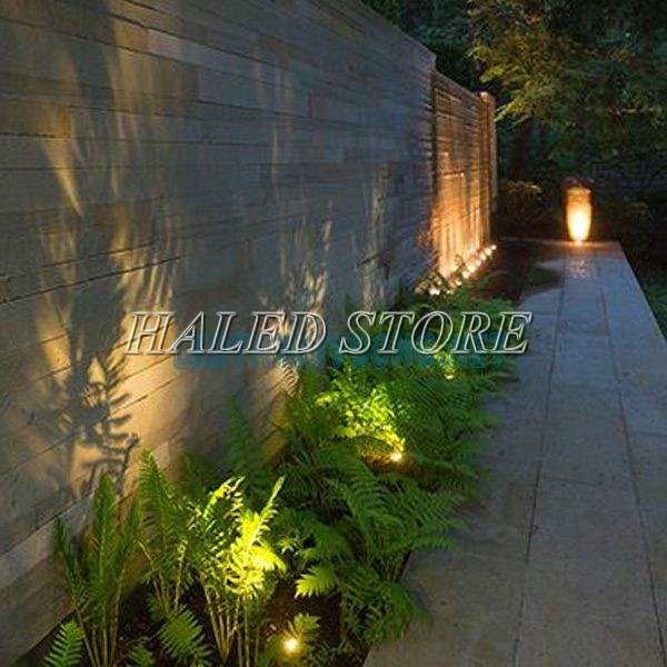 Ứng dụng chiếu sáng của đèn LED chiếu cây HLDAOG1-7 RGB