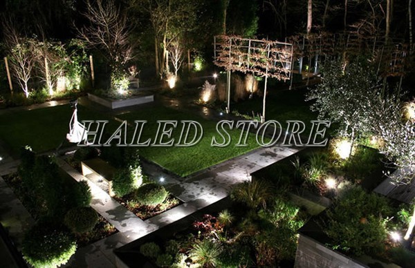 Ứng dụng chiếu sáng của đèn LED chiếu cây HLDAOG1-36