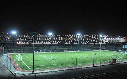 Đèn pha LED cao áp 100W chiếu sáng sân bóng đá