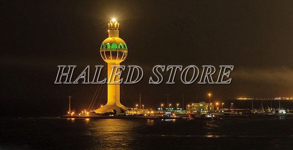 Đèn pha cao áp 1500w chiếu sáng ngọn hải đăng