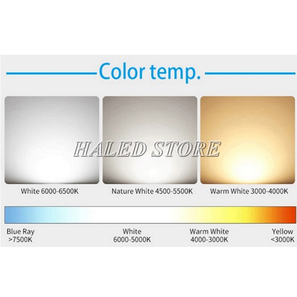 Đèn LED nhà xưởng HLDA BUFO3-100 có 3 màu ánh sáng