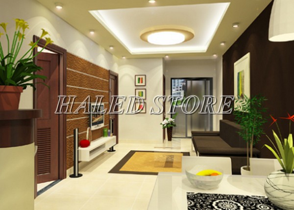 Ứng dụng của đèn LED âm trần HLDAMV060-10