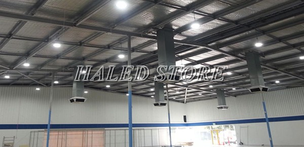 Ứng dụng của đèn LED nhà xưởng HLDA BUFO1-150