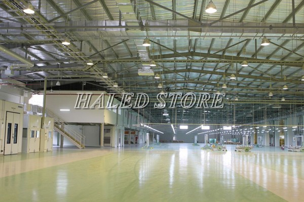 Ứng dụng của đèn LED nhà xưởng HLDAB1-120
