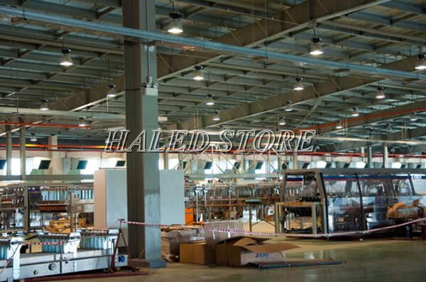 Ứng dụng của đèn LED nhà xưởng HLDAB2-150