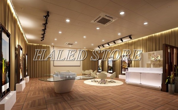 Ứng dụng chiếu sáng của đèn LED âm trần HLDADLT2-7